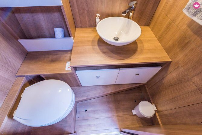All-inclusive Gastro Blue Cave Tour from Split - Boat comfort: shade, restroom, and why the 37-foot powerboat matters