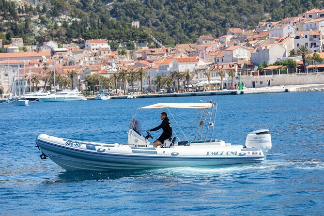 Blue and Green Cave Speedboat Excursion from Hvar Town - Budikovac Island Lagoon: Turquoise Water for Snorkel Time