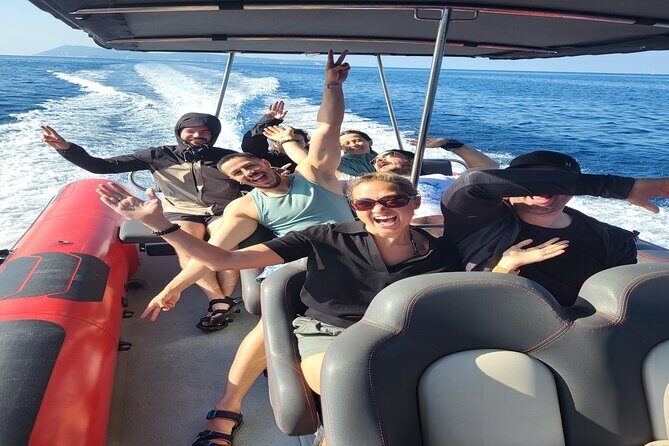 Blue Cave & Hvar, 5 Islands Speedboat with Luxury Seats in Shade - Panoramic Pakleni Islands Ride Before Hvar Town