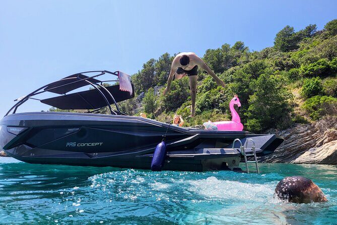 Blue Cave & Hvar, 5 Islands Speedboat with Luxury Seats in Shade - Price and What You Actually Get for $95.53