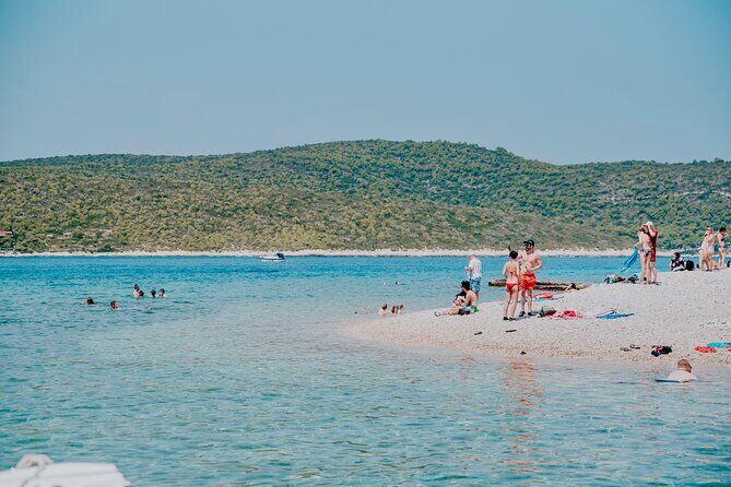 Blue cave, Mamma Mia and Hvar, 5 islands speedboat tour - Mamma Mia slowdown at Srebrena: movie photos without the crowds