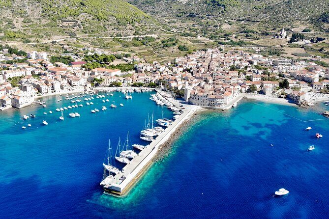 Blue cave, Mamma Mia and Hvar, 5 islands speedboat tour - Budikovac or Pakleni: snorkel time, lagoon color, and the “donkey moment”