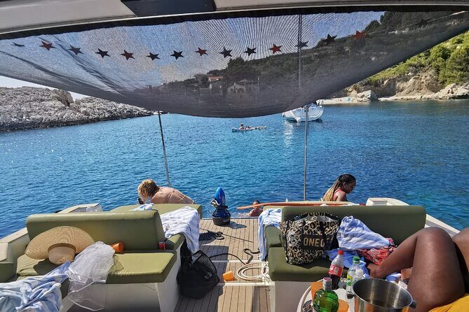 Blue & Green cave tour with yacht from town Hvar - The Yacht Setup: Comfort, Water Toys, and the Little Things That Help