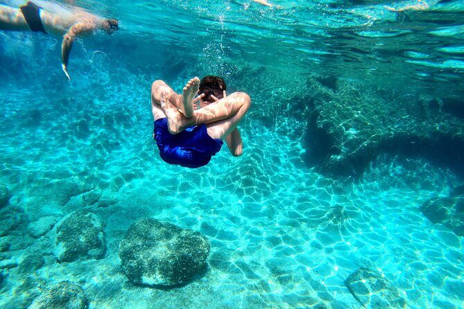 Blue Lagoon & 3 Islands Private Boat Tour - Stop 2: Blue Lagoon and Krknjasi Bay for swimming plus snorkel time