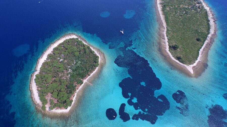 Blue Lagoon and Trogir Half-Day Speedboat Tour from Split - Okrug Gornji and Borkko beach bar: a real island break on Čiovo