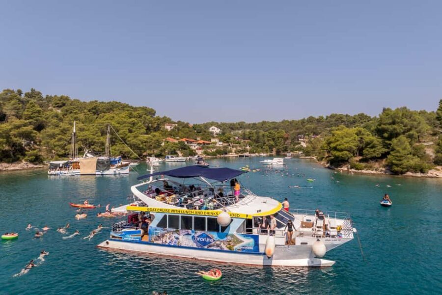 Blue Lagoon & Islands Day Cruise from Split with Lunch - Nečujam Bay Swim and Snorkel: Clear Water Time Early in the Day