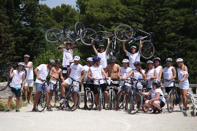 City Bike Tour of Split - Marjan Park ride: the uphill challenge and the viewpoint payoff