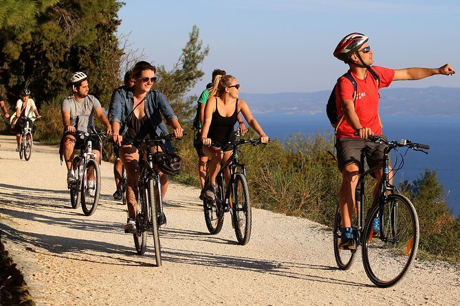 City Bike Tour of Split - Varos narrow streets and the Sustipan finish