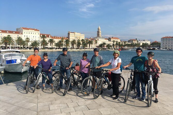 City Bike Tour of Split - Riva promenade + Diocletian’s Palace walls: the postcard view, but close-up