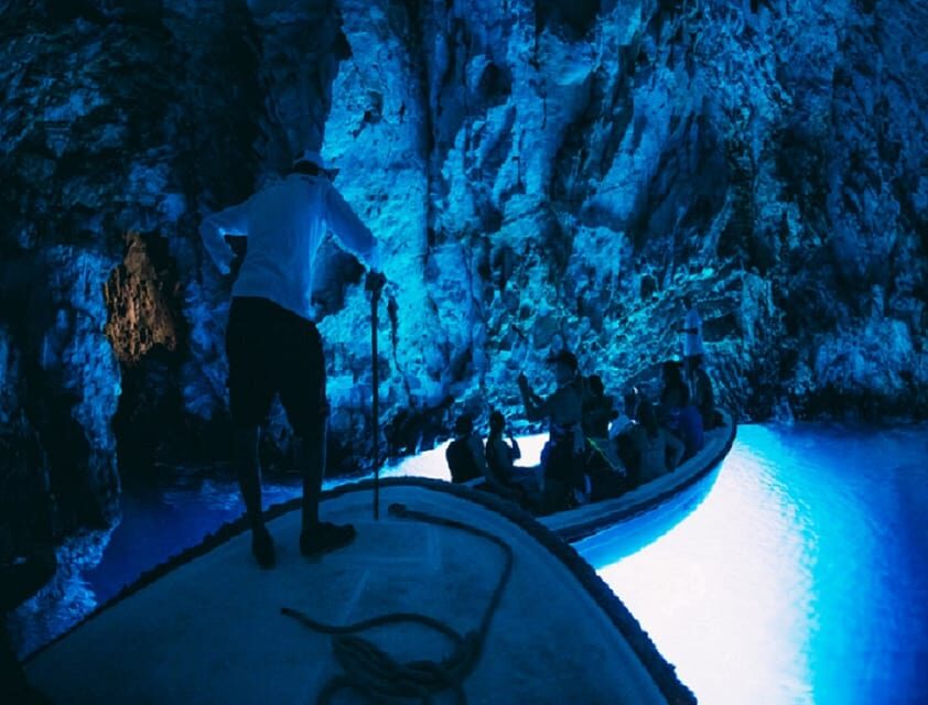 From Split: Blue Cave & 5 Islands Amazing Speedboat Tour - The Final Swim Stop and Returning to Split