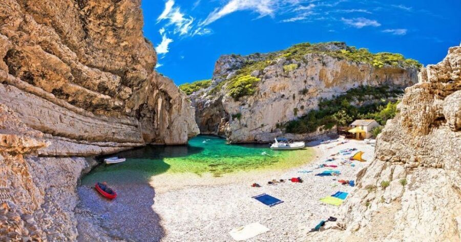 From Split: Blue Cave and 5 islands-Day Tour - Hvar city and Fortica Fortress: the day’s land reward