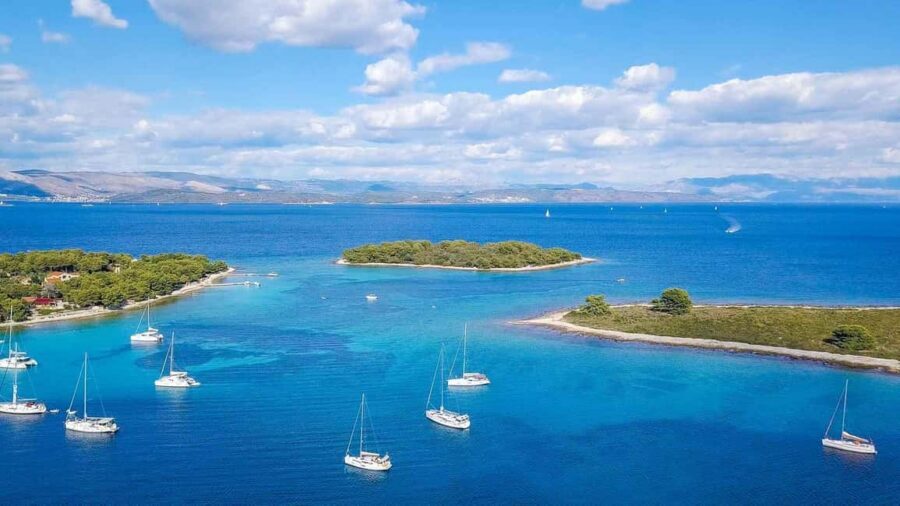 From Split: Blue Lagoon and 3 Island Boat Tour - Blue Lagoon Meets UNESCO Trogir in a 5-Hour Speedboat Run