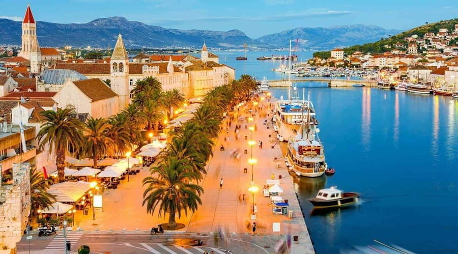 From Split: Blue Lagoon and 3 Island Boat Tour - Trogir UNESCO Stop: Coffee, Walking, and 4,000 Years in One Hour
