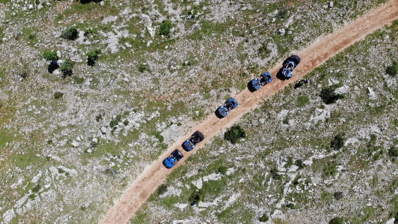 From Split: Dinara Nature Park Quad Adventure with Swimming - Dinara Nature Park ATV Ride: Terrain, Speed, and Real-Life Ride Feel
