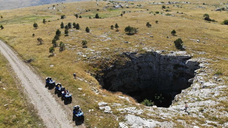 From Split: Dinara Nature Park Quad Adventure with Swimming - River Swim Break (Summer): When the Water Feels Like a Reset