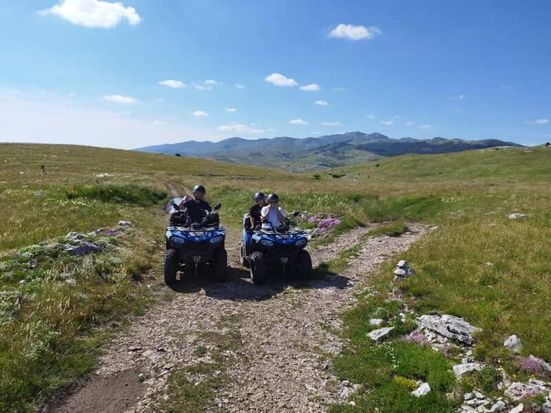 From Split: Dinara Nature Park Quad Adventure with Swimming - Guides Who Keep It Fun: Frano, Farno, Franz, and Rino