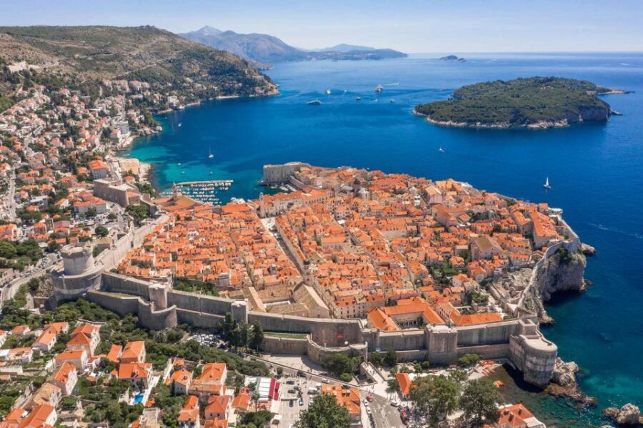 From Split: Dubrovnik Guided Day Trip - Dubrovnik guided walk: Stradun, Orlando’s Column, and the palaces