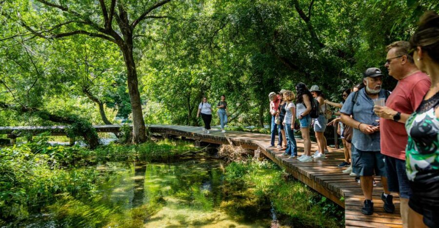 From Split: Krka Waterfalls Cruise & Trogir Walking Tour - The Trogir UNESCO walk (75 minutes): bell towers, walls, and Roman-to-Venetian vibes