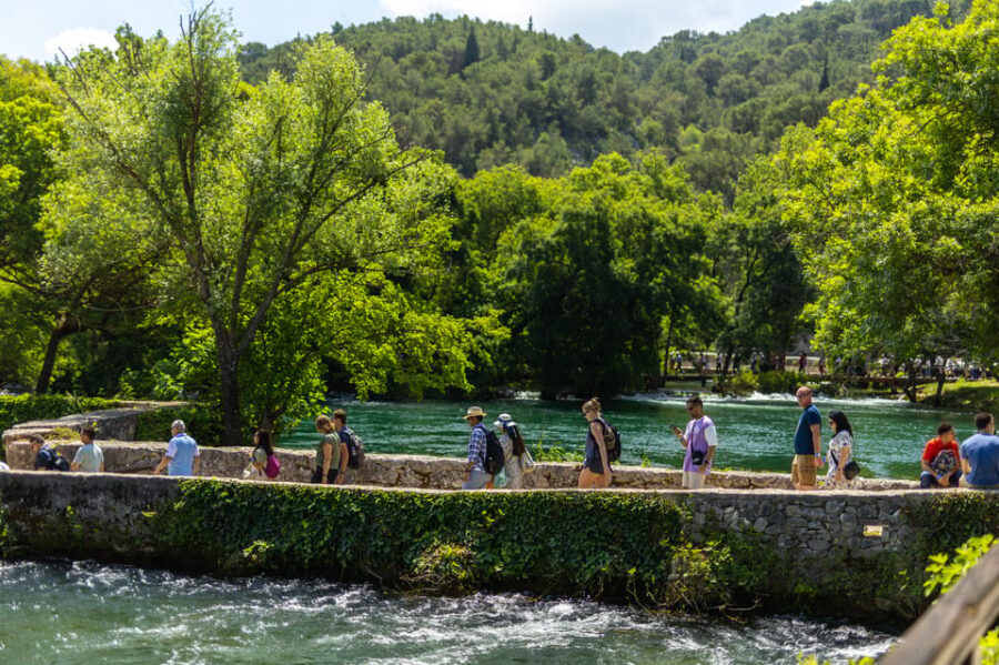 From Split: Krka Waterfalls day tour & wine tasting - The boat ride: why it’s more than a nice photo break