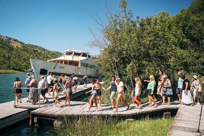 From Split: Krka Waterfalls, Food & Wine Tasting Tour - Krka Waterfalls and Skradinski buk: the views you can actually reach