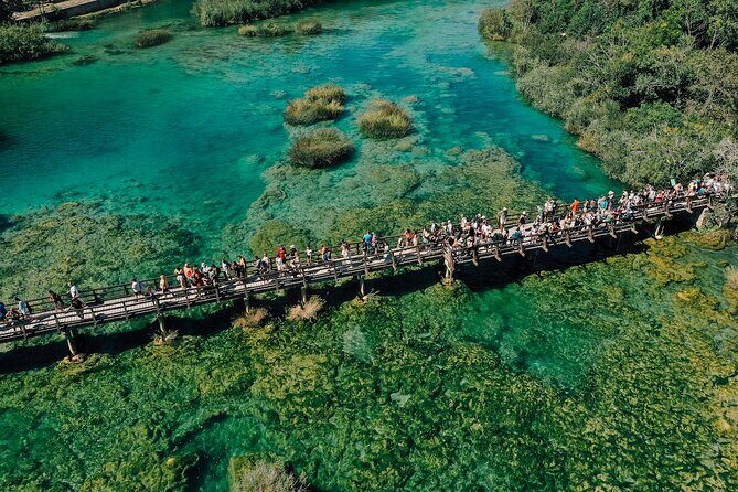 From Split: Krka Waterfalls, Food & Wine Tasting Tour - Park walk plus Ethno-village: crafts, costumes, and the Nikola Tesla tie-in