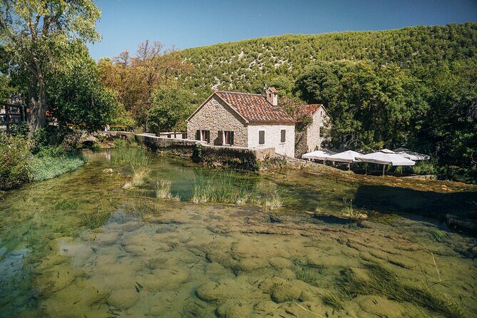 From Split: Krka Waterfalls Tour, Boat Cruise & Swimming - What to bring and plan for: shoes, water, toilets, and good-weather days