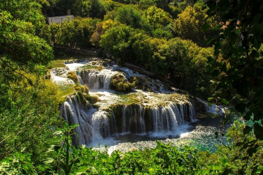 From Split: Krka Waterfalls Tour with Boat Ride & Swimming - Getting to Krka from Split in an Air-Conditioned Coach