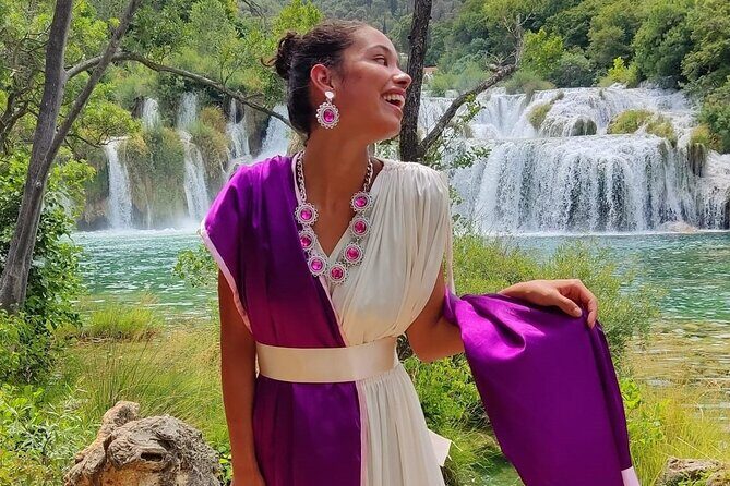 From Split: Krka Waterfalls Trip with Boat Cruise and Swimming - Stop in Primošten: Swimming, a Beach Break, and Lunch Choices