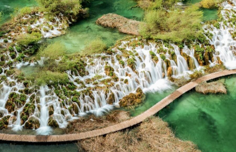 From Split or Trogir: Plitvice Lakes Guided Full-Day Tour - Prošćansko Lake Electric Train: Faster Return, Less Wear