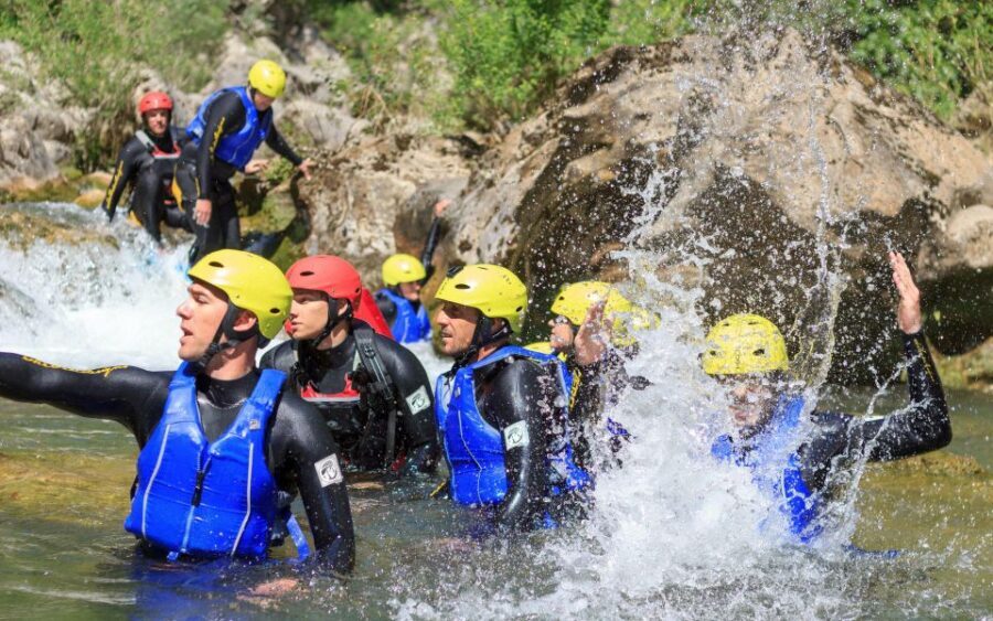 From Split or Zadvarje: Cetina River Canyoning - Cetina River canyoning is a real Split escape