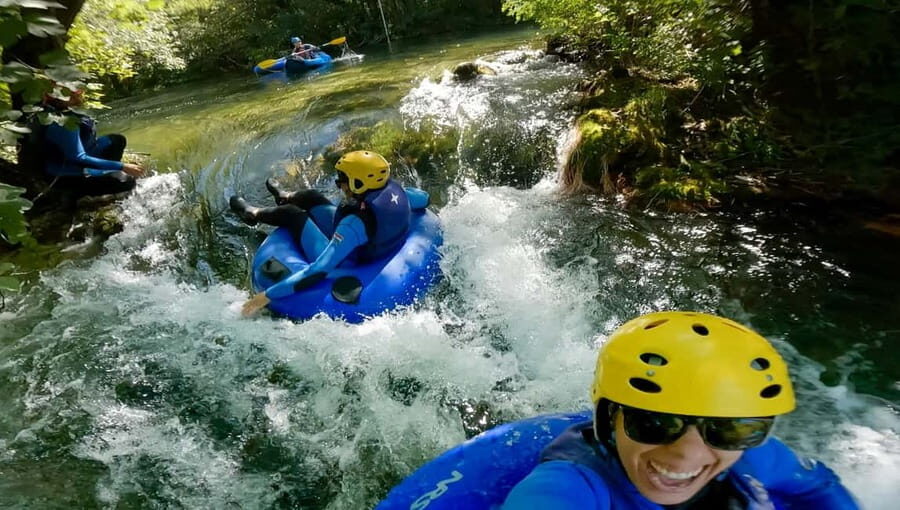 From Split: River Tubing on Cetina River - Float the Cetina: Calm Drift, Small Rapids, and River Play