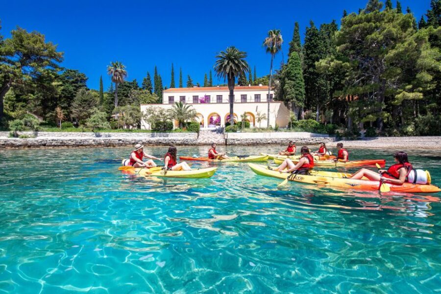 From Split: Sea Kayaking Tour - The Kasjuni beach stretch: snorkeling time and photo stops without stress