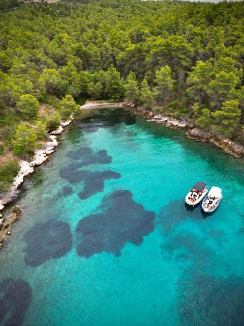 From Split: Trogir & Blue Lagoon Boat Tour with Snorkeling - The Blue Lagoon Area Snorkeling Stops: Amazing Water, Real-Life Variations