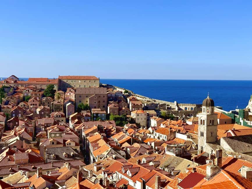 From Split/Trogir: Dubrovnik Guided Tour with a Stop in Ston - Key Landmarks: Sponza Palace, Cathedral Views, and Rector’s Palace