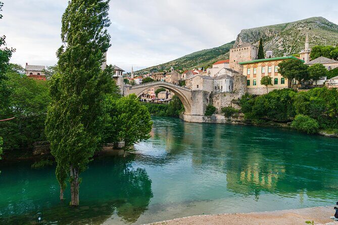 From Split/Trogir: Mostar and Medjugorje Tour with Wine Tasting - Your Mostar free time: shop smarter and snack like a local