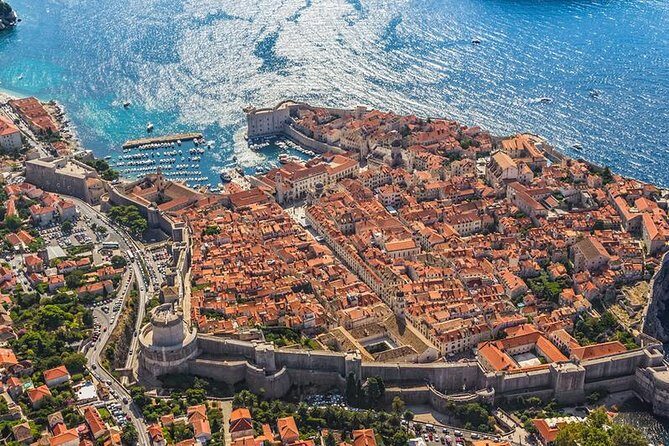 From Split/Trogir Small group tour to Dubrovnik with stop in Ston - Ston: wall views, quick coffee, and why oysters matter here