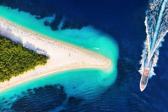 Full-Day PRIVATE Tour to ZLATNI RAT & HVAR - Pakleni Islands and Palmižana Bay: fourteen islands, pine shade, and clear water
