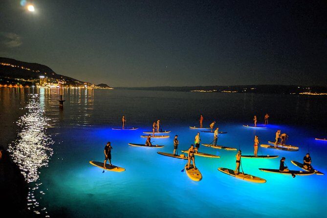 Glowing Stand-Up Paddle Experience in Split - Night Glow SUP in Stobreč: what you’ll actually do