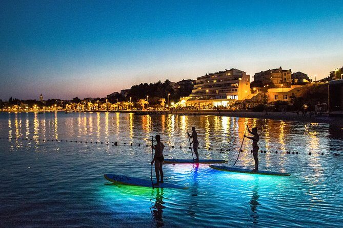 Glowing Stand-Up Paddle Experience in Split - Sunset on the open sea: where confidence gets built