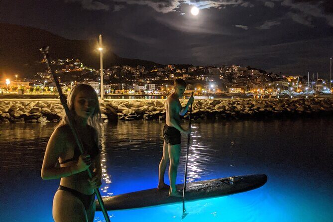 Glowing Stand-Up Paddle Experience in Split - The river under the stars: LED-lit wildlife and a calmer pace