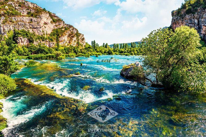 Krka Waterfalls Day Tour with Boat Ride from Split and Trogir - Skradin: 2 hours to swim, eat, and slow down