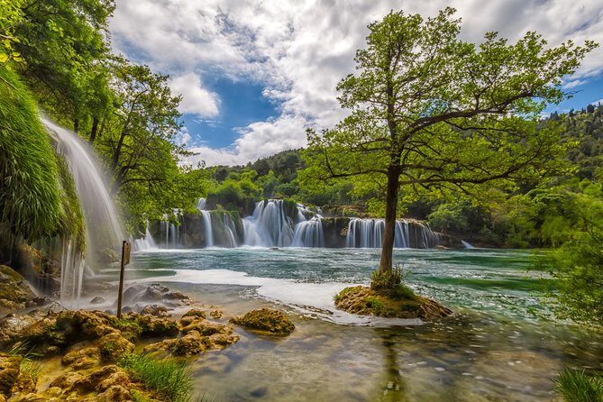 Krka Waterfalls Tour from Split with Boat Ride & Swimming - Skradinski Buk: your guided waterfall hit (and then your own pace)