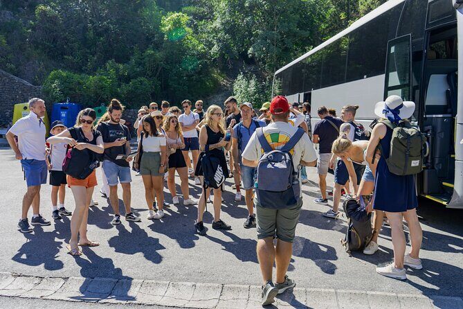 Krka Waterfalls Tour with Wine and Olive Oil Tasting - Skradin by boat: town time, beach time, and meal options