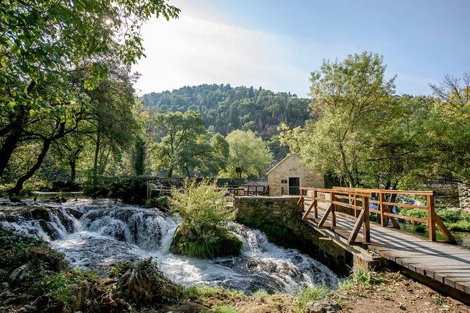 Krka Waterfalls with 30min river cruise from Split or Kaštela - The river cruise (30 minutes) and the Skradin finish