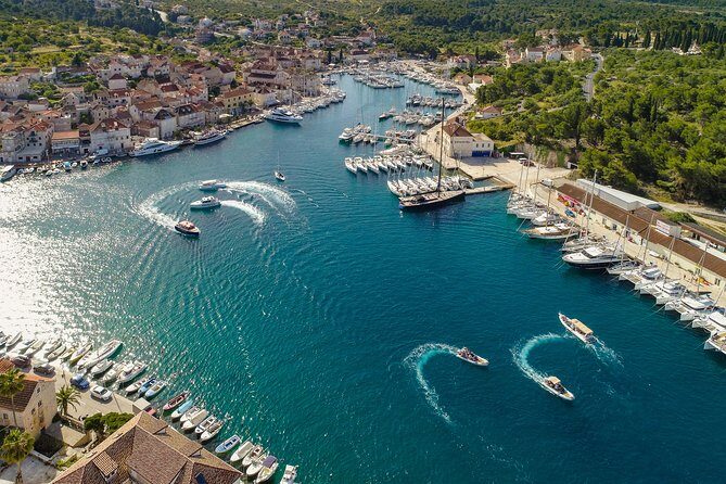 Magical Blue Cave and Hvar Tour from Split and Brac - Budikovac Island and the Blue Lagoon Swim With Snorkeling Gear