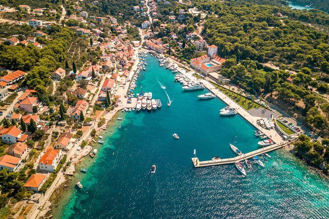 Private Blue Lagoon and 3 islands Tour from Trogir and Split - Blue Lagoon / Krknjasi Bay: the sand-bottom swim that makes the day