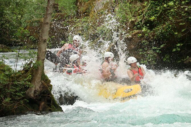 Private Cetina rafting trip|Cave exploring|Cliff jumping & more - Coffee and Pastries Before You Get Wet