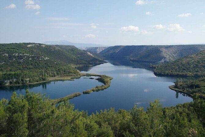 Private day tour to Krka Waterfalls, Primosten & Trogir - Primosten by the sea: use your 2 hours for lunch, views, and a cooling break