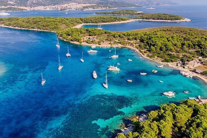 Private Full-Day Boat Tour to Blue Lagoon, Hvar & Pakleni Islands - Krknjaši Bay (Blue Lagoon) on Drvenik Veli: swim first, crowds later