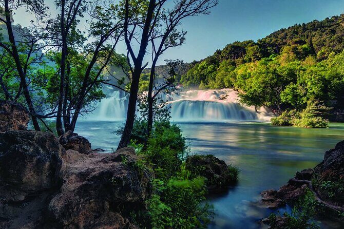 Private Krka Waterfalls Day Trip from Split including Wine Tasting & Lunch - The Krka National Park stop: boardwalk walking plus real time